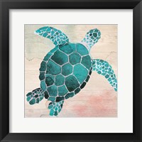 Framed Sea Turtle