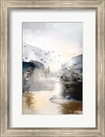 Framed Misty Landscape