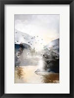 Framed Misty Landscape