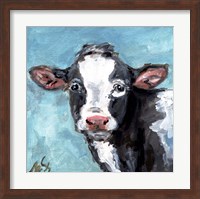 Framed Buster the Cow