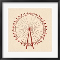 Framed London Eye