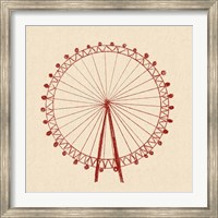 Framed London Eye