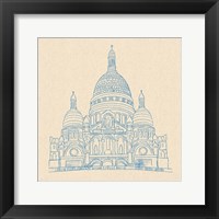 Framed Sacre-Coeur