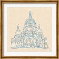 Framed Sacre-Coeur