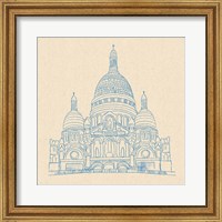 Framed Sacre-Coeur