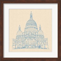 Framed Sacre-Coeur