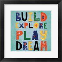 Framed Build, Explore, Play, Dream