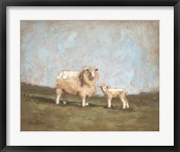 Framed Sheep in the Pasture I