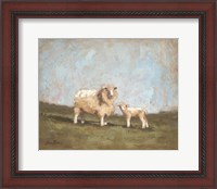 Framed Sheep in the Pasture I