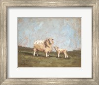 Framed Sheep in the Pasture I