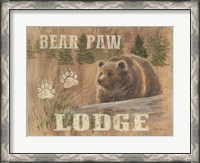 Framed Bear Paw Lodge