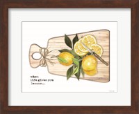 Framed When Life Gives You Lemons