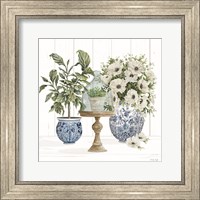 Framed Chinoiserie Florals I