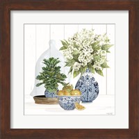 Framed Chinoiserie Florals II