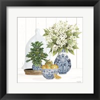 Framed Chinoiserie Florals II