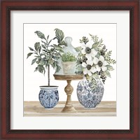 Framed Chinoiserie Florals IV