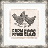 Framed Farm Fresh Eggs