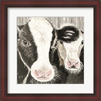 Framed Farm Cows