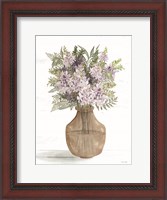 Framed Lilac Vase