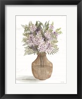 Lilac Vase Framed Print