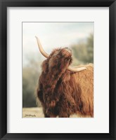 Framed Itchy Cow II