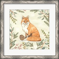 Framed Woodland Animals Fox