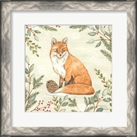Framed Woodland Animals Fox