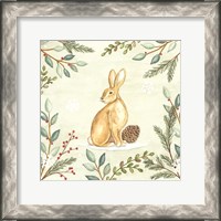 Framed Woodland Animals Rabbit