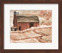 Framed Country Barn II