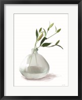 Framed Lily Stem Vase