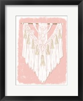 Boho Wall Hanging I Framed Print