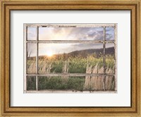 Framed Country Sunset