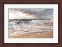 Framed Stormy Beach