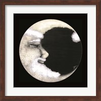Framed Santa Moon