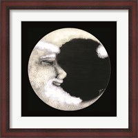 Framed Santa Moon