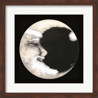 Framed Santa Moon