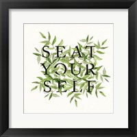 Framed Seat Yourself