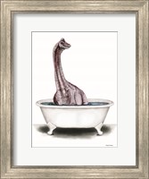 Framed Dino Bath II