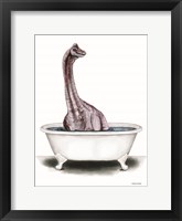 Framed Dino Bath II