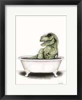 Dino Bath III Framed Print