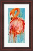 Framed Flamingo Pose