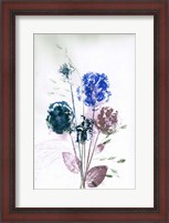 Framed Bouquet Blue