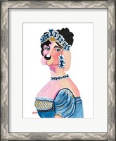 Framed Empress Josephine Bone-Aparte