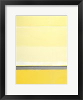Framed Yellow Mellow