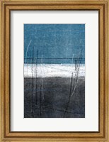 Framed Blue Gray Grass