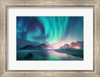 Framed Northern Lights