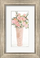 Framed Cotton Candy Roses II