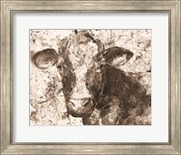 Framed Mable the Cow
