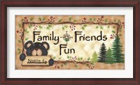 Framed Family Friends Fun