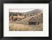 Framed Mountain Hunting Cabin
